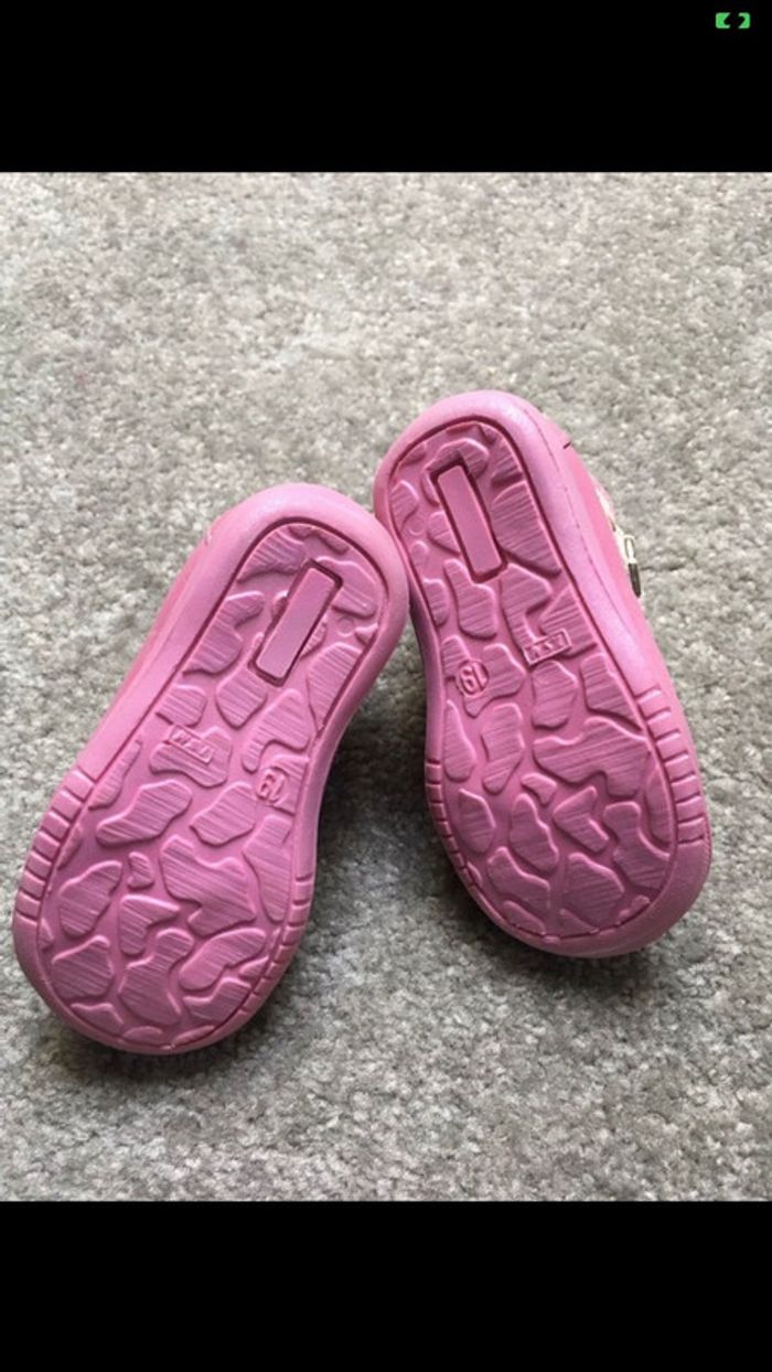 Bottines roses taille 19 - photo numéro 2