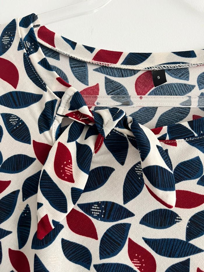 Blouse femme manches courtes taille 44-46 - photo numéro 3