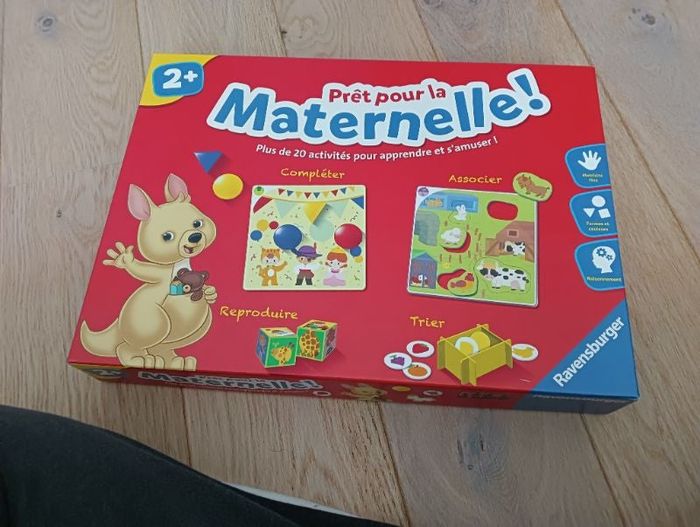 Jeu prêt pour la maternelle