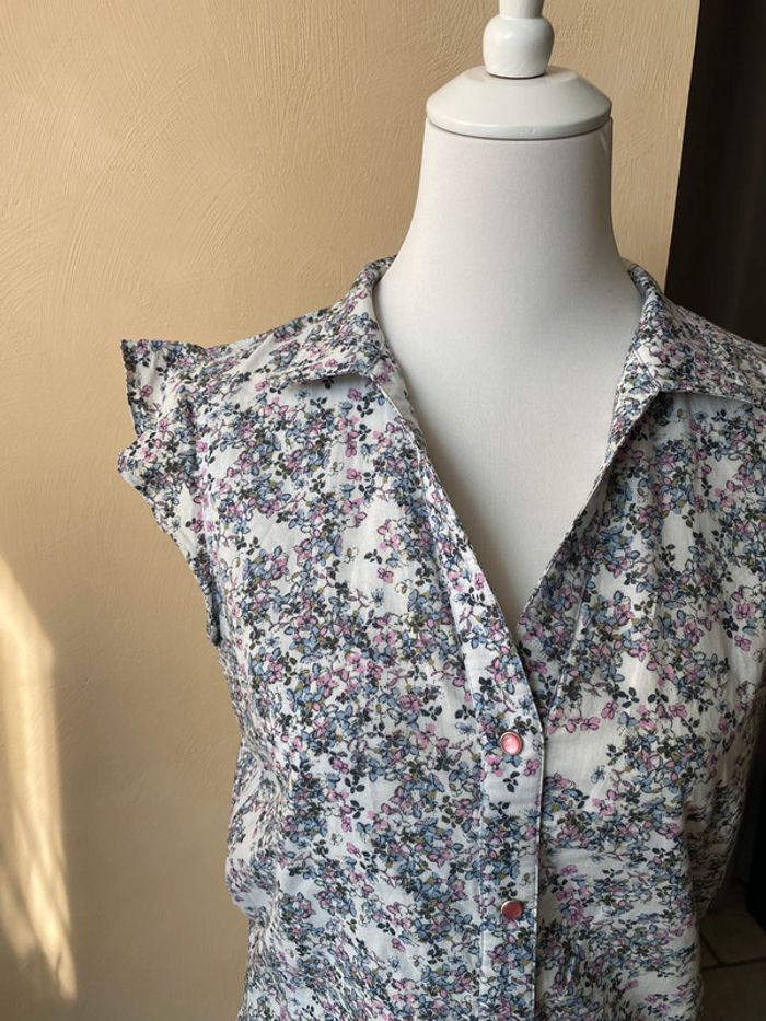 Combi short fleuri NafNaf 42 - photo numéro 3