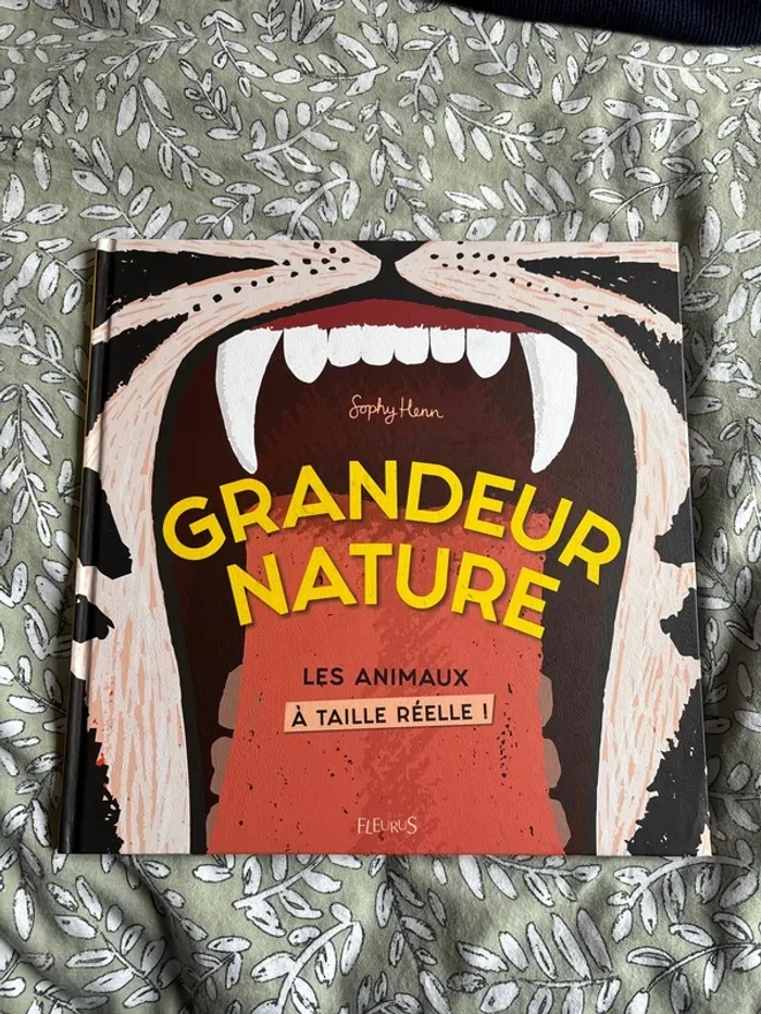 Livre Grandeur nature