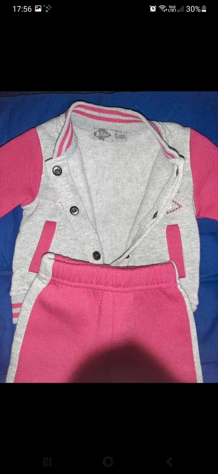 Ensemble jogging bébé fille 3 mois (lot n°23) - photo numéro 2