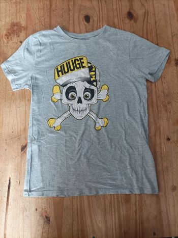 Tee shirt tête de mort