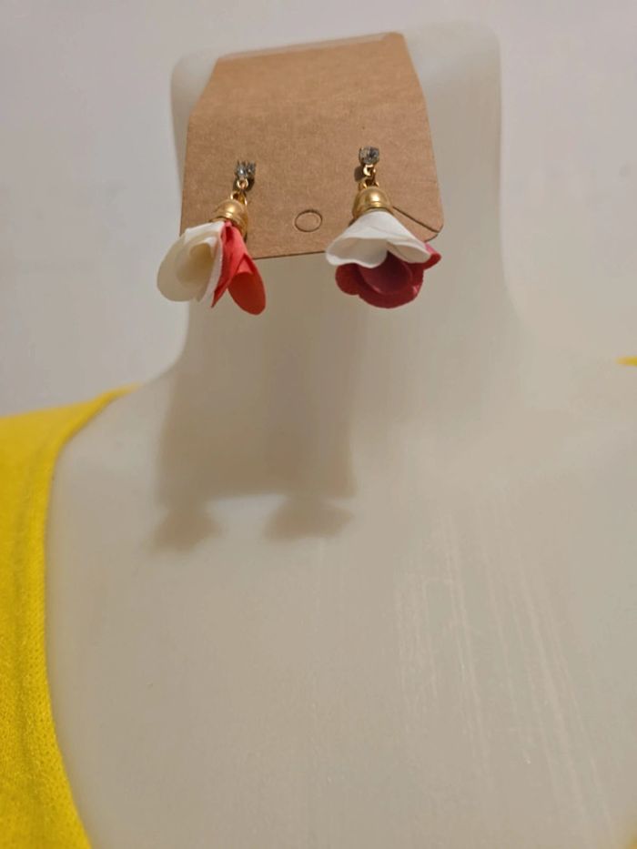 Magnifique paire de boucles d'oreilles neuf - photo numéro 2