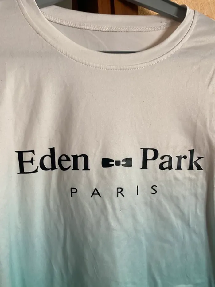 Tee-shirt homme dégradé Eden Park style 🩵 taille XL – très bon état ! - photo numéro 2