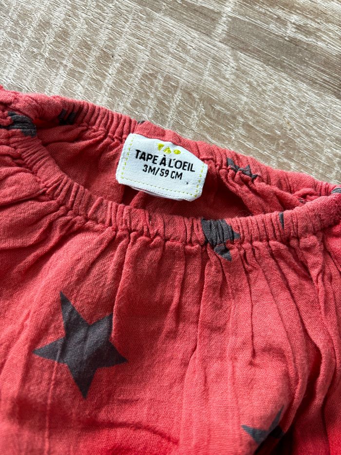 Blouse étoile TAPE À L’œil t.3m - photo numéro 3