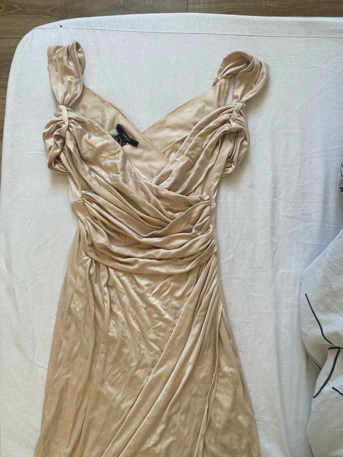 Robe en satin mango 38 - photo numéro 2