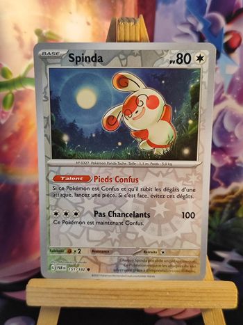 Spinda reverse 151/182 faille paradoxe