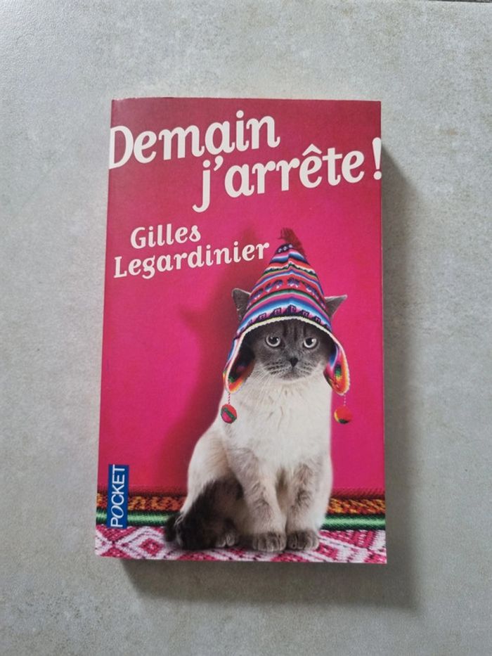 Demain j'arrête livre