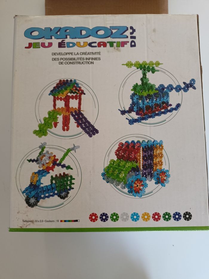 Okadiz jeu éducatif 550 pièces jfm diffusion complet - photo numéro 2