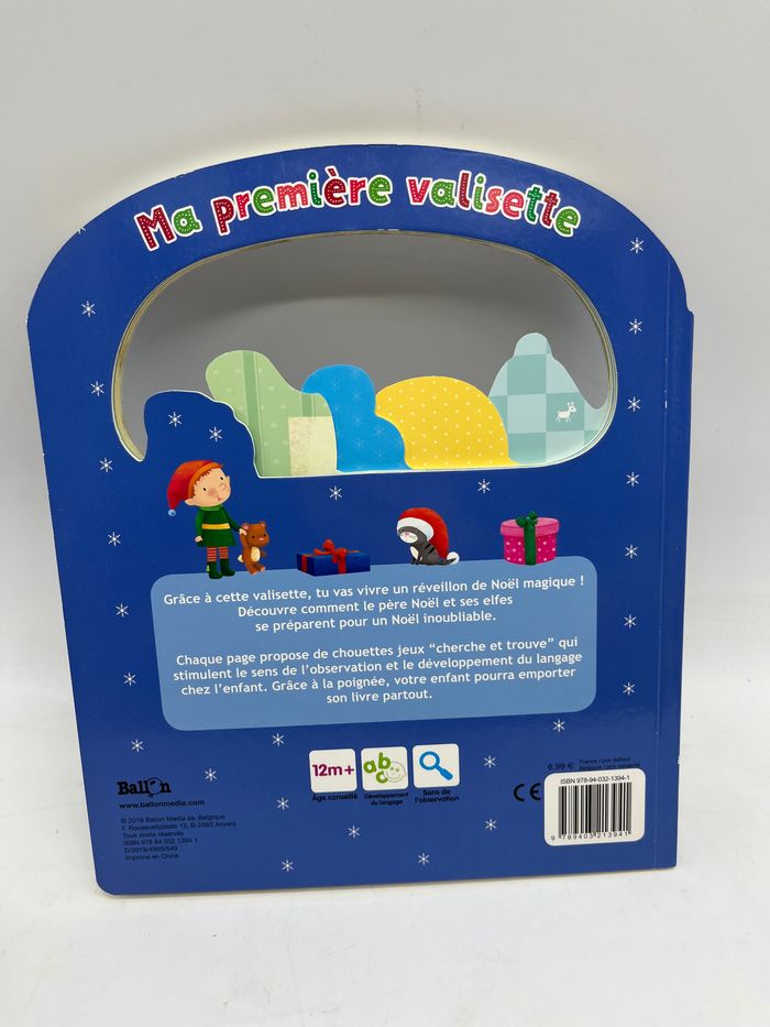 Livre cherche et trouve  Ma première valisette de Noël tout cartonné  Neuf ! - photo numéro 3