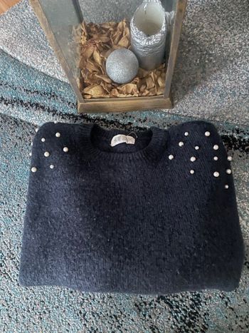 Pull avec perles