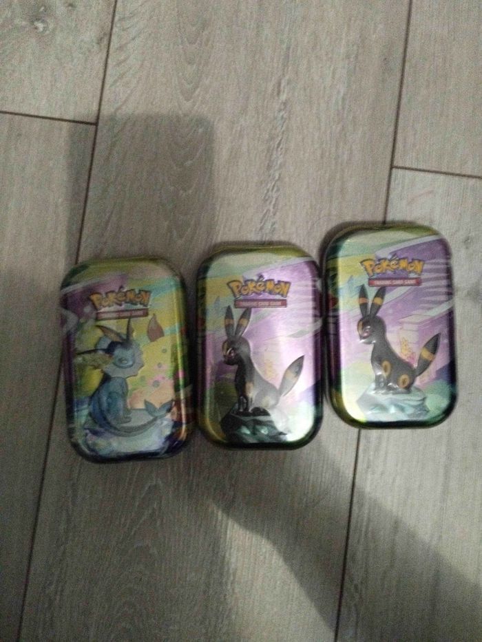 3 Mini-Tins 8.5 Evolution Prismatiques