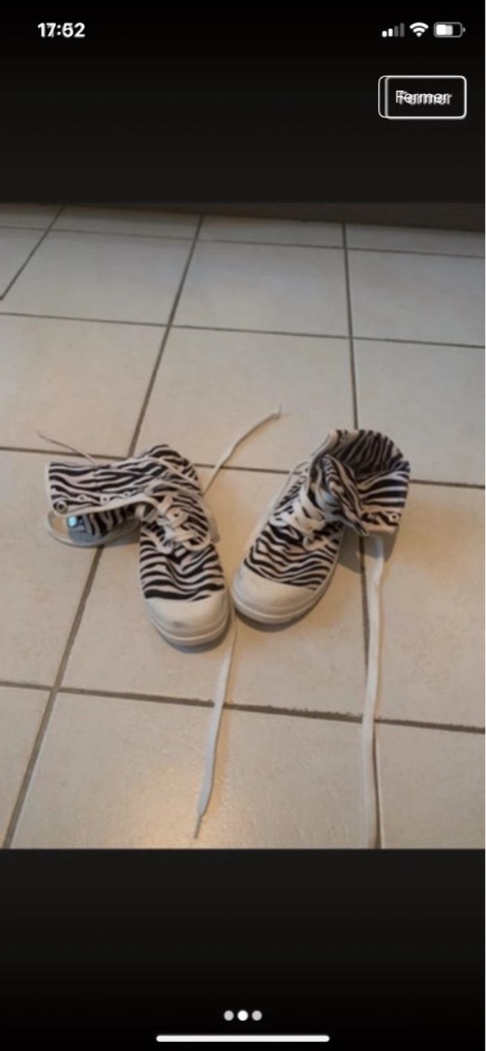 Chaussures zébrées - photo numéro 2