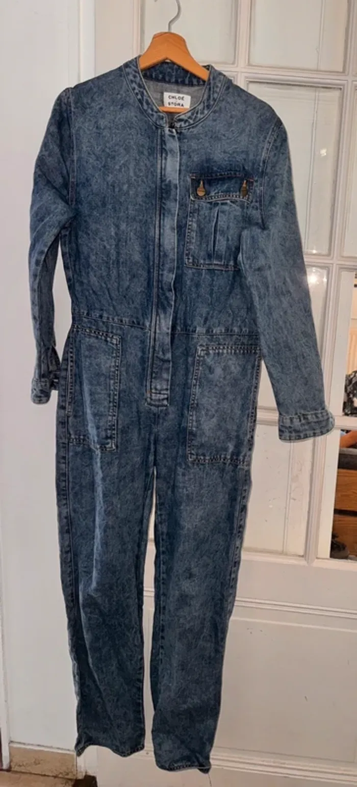 Combinaison en denim Chloé stora Taille 36 Valeur 350 euros