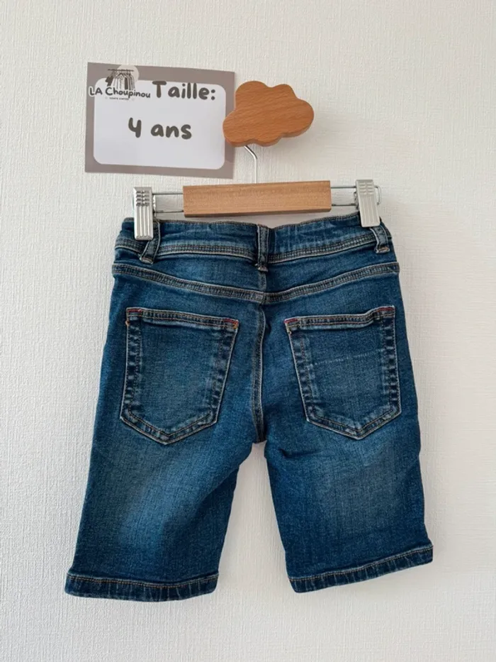 Bermuda en jean - taille 4 ans 🌼 - photo numéro 3