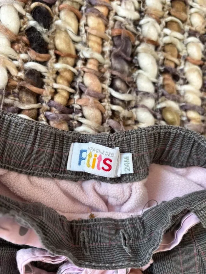 Pantalon fille polaire intérieur 24 mois - photo numéro 4