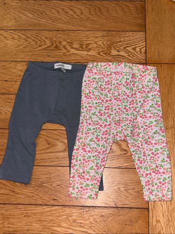 Lot de 2 leggings