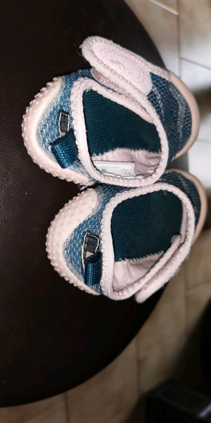Chaussons 24 rose et bleu - photo numéro 4