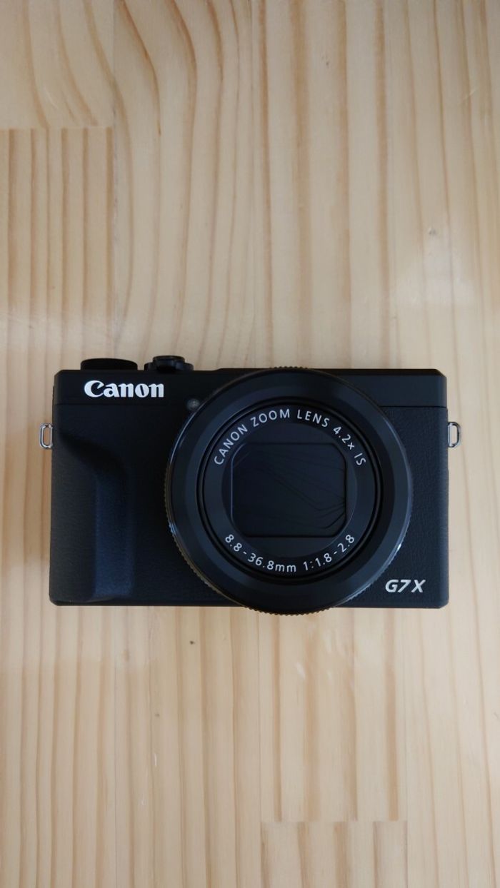 Canon Powershot G7X Markii Mark III avec 2 batteries , 1 chargeur et une carte mémoire 128Go en parf