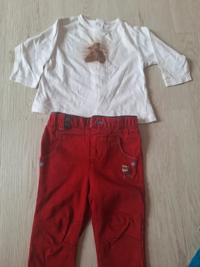 Lot de 7 vêtements garçon 6 mois Sergent Major et autres - photo numéro 2