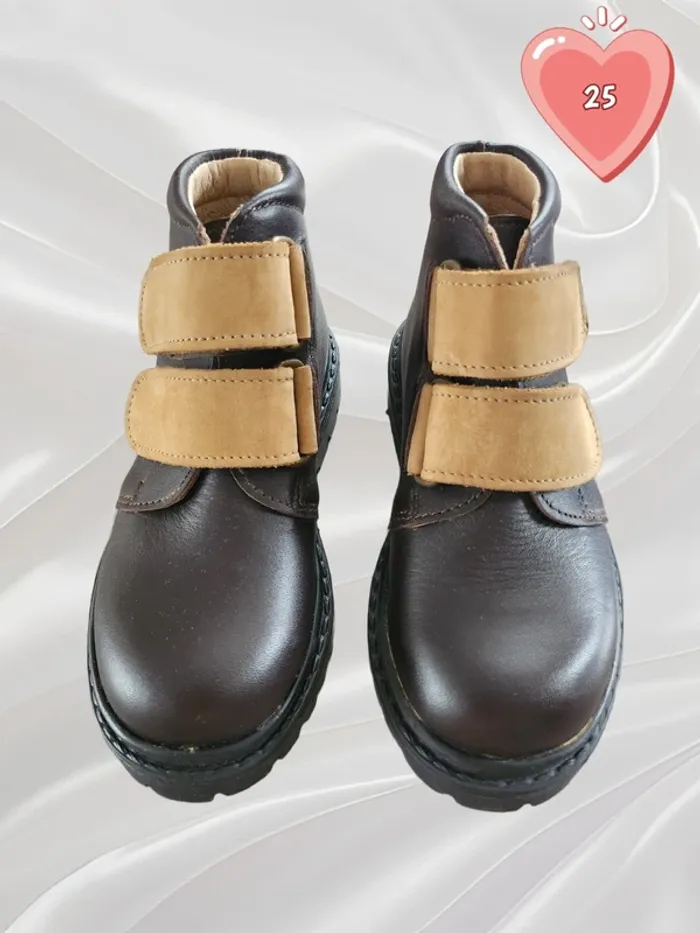 Bottines à scratch garçon pointure 25