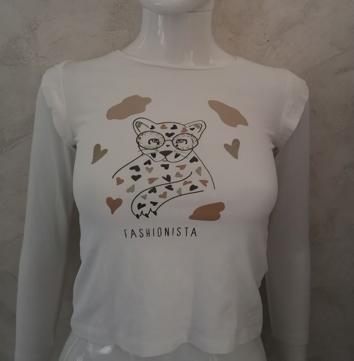 T-shirt manches longues fille