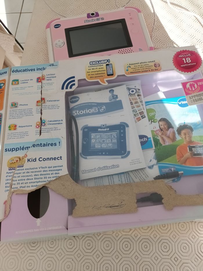 Storio 3 s vtech rose 3/9 ans - photo numéro 7