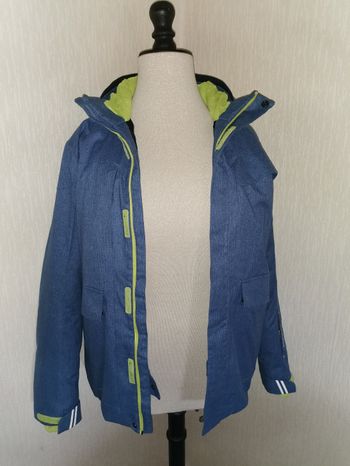 Veste de ski bleu denim CMP T 14 ans