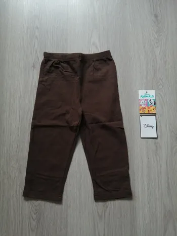 Legging marron élastique à la taille / sans marque / (5ans)