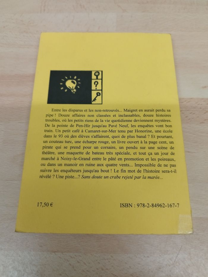 Élèves de 5eme

Collège Françoise Cabrini de Noisy-le-Grand

Sans doute un crabe rejeté par la marée...

Les écrits de Cabrini-2010 - photo numéro 2