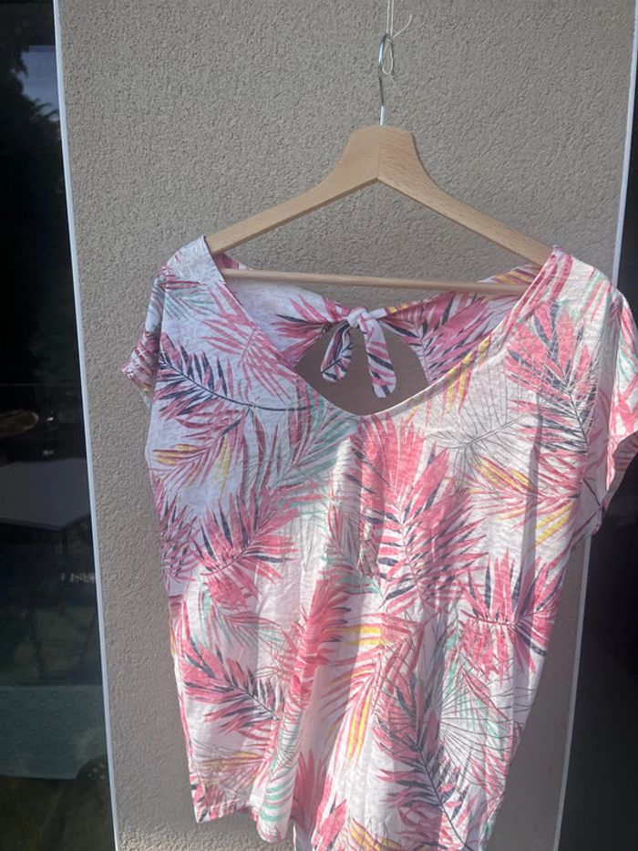 Top motif feuille