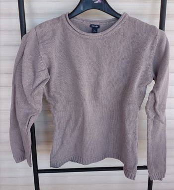 Pull Kiabi gris, 10 ans, très bon état