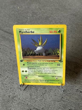 Carte Pokémon mytherbe 1ère édition - jungle