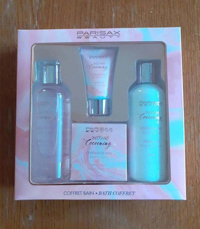 Coffret de bain glamour Parisax