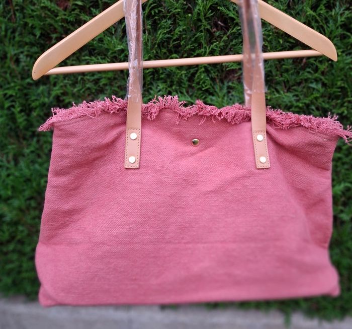 Grand sac Logo Amour Rose Neuf - photo numéro 4