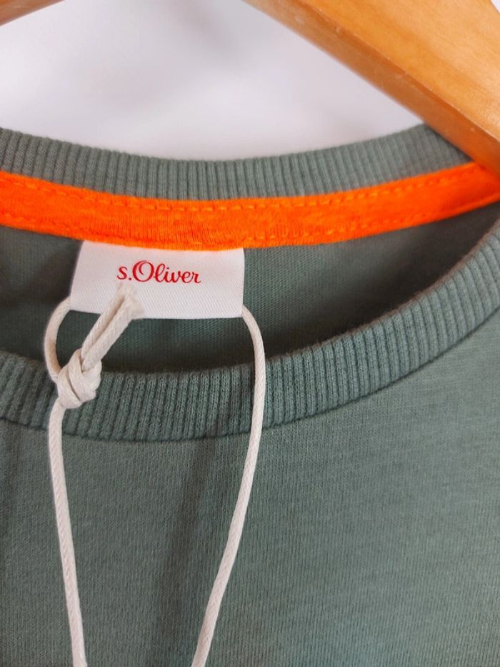 Tee-shirt manches longue s.oliver - photo numéro 3