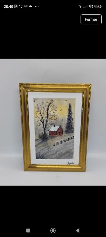 Aquarelle originale 