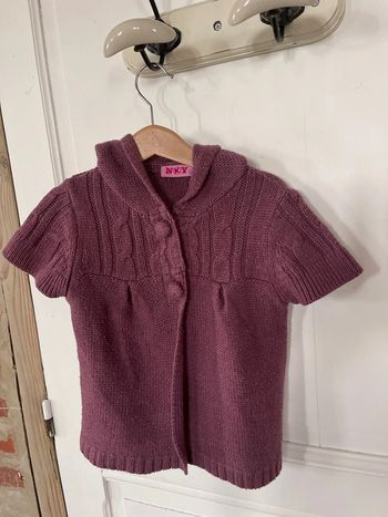 Gilet manches courtes à capuche nky