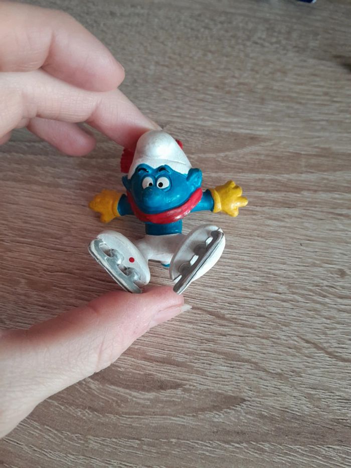 Magnifique stroupmf patineur vintage schleich