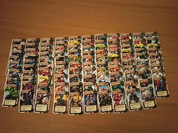 Lot collection cartes Marvel