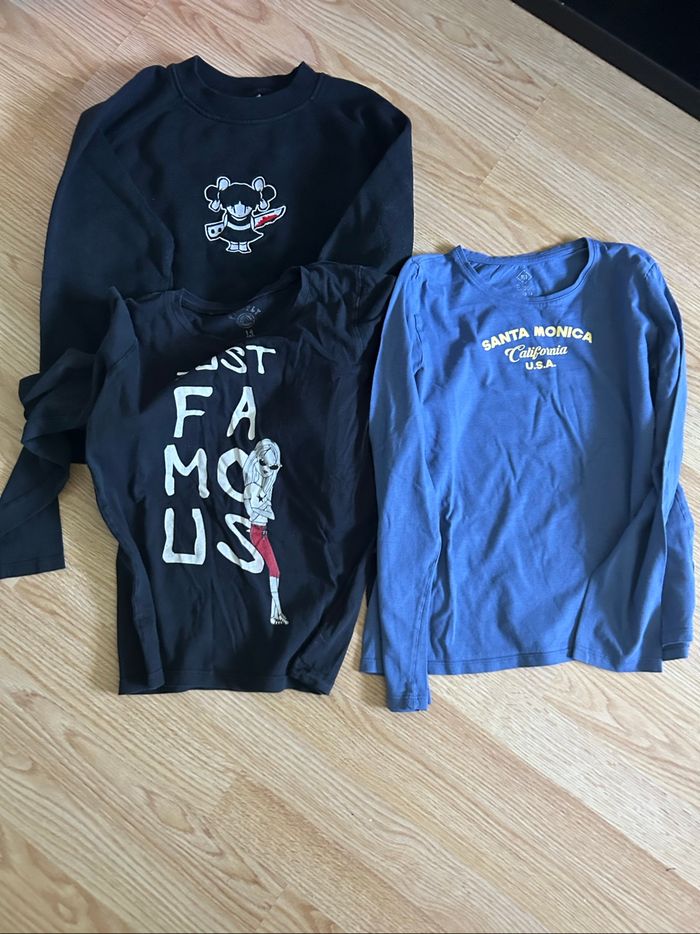 Lot jeans/pull/tee shirt ml - photo numéro 2