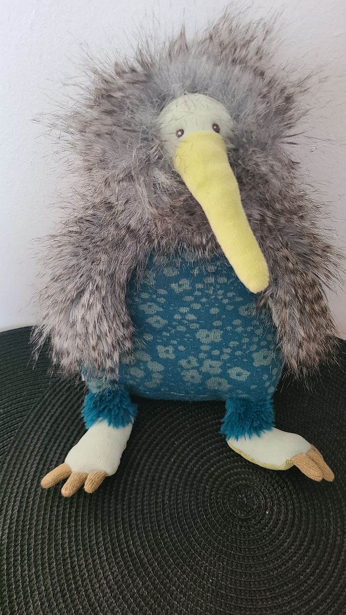 Peluche oiseau Kiwi MOULIN ROTY Les Roty moulin Bazar