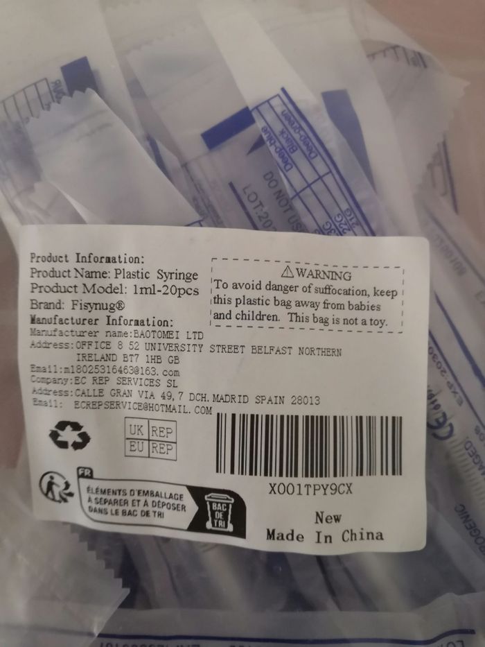Lot de pipettes de colostrum - photo numéro 2