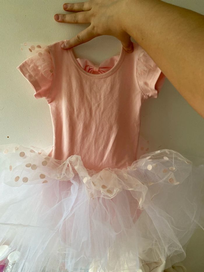 Tenue de danse bodie jupe