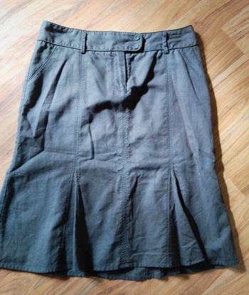 Jolie jupe mi longue femme Camaïeu taille 42