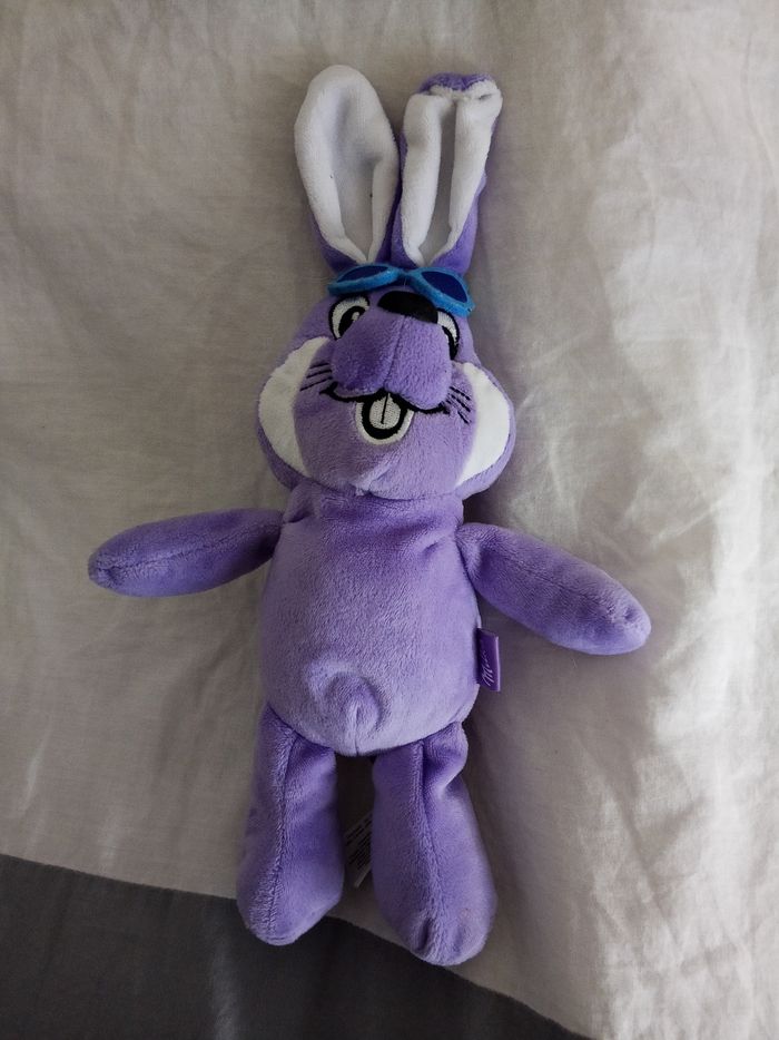 Peluche lapin Milka