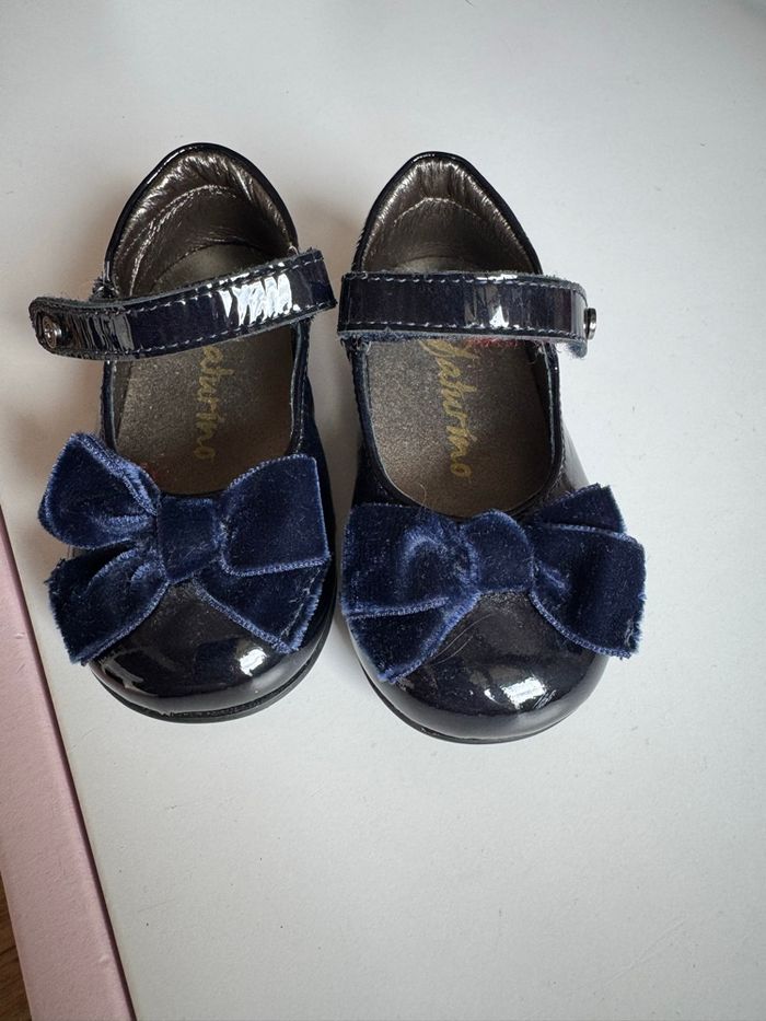 Soulier bleu marine Naturino T21
