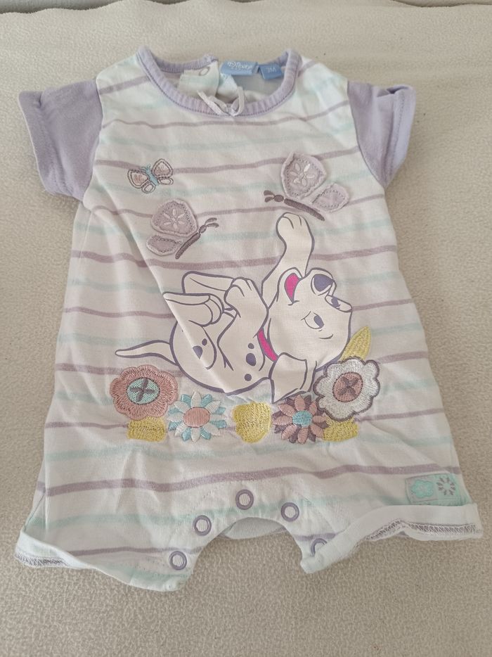 Lot 6 barboteuses 3 mois - photo numéro 5