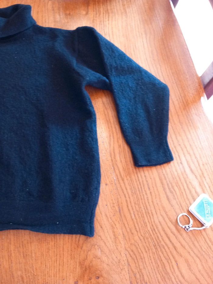 😷pull léger T40 noir Johnny sweater - photo numéro 2